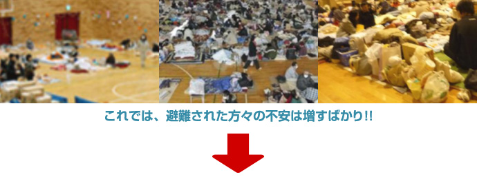 これでは、避難された方々の不安は増すばかり!!